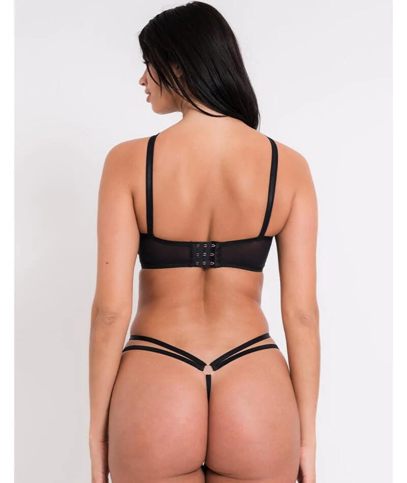 Scantilly Centrepiece Thong - Black - Image 4