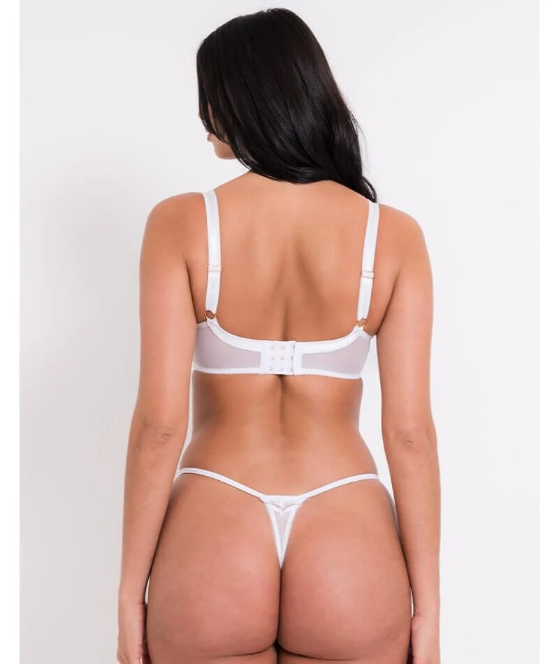 Scantilly Fascinate Thong - White - Image 4