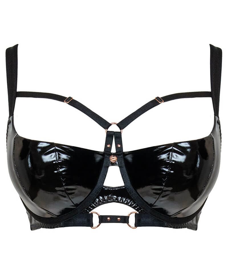 Scantilly Fatale Padded Half Cup Bra - Black - Image 10