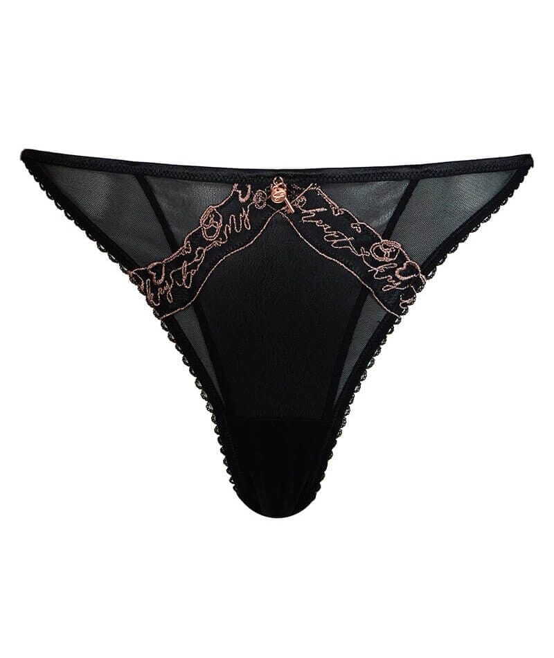 Scantilly Key to My Heart Bare Faced Brief - Black - Image 7