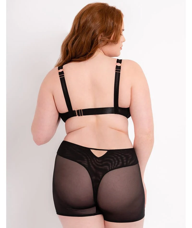 Scantilly Superheroine Bandeau Bra - Black - Image 6