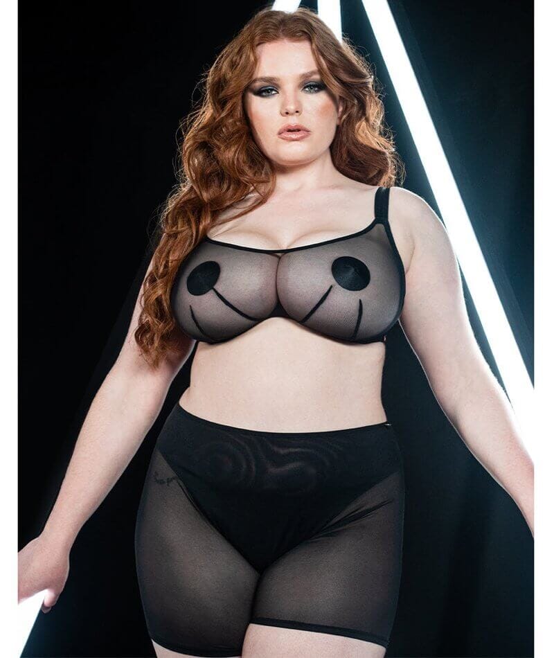 Scantilly Superheroine Bandeau Bra - Black - Image 7