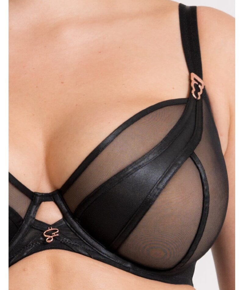 Scantilly Suspense Plunge Bra - Black - Image 3