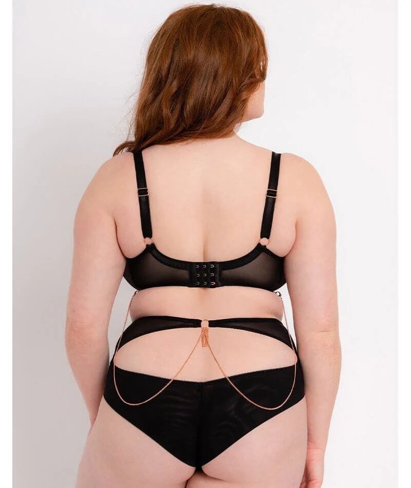 Scantilly Unchained High Waist Brief - Black - Image 4