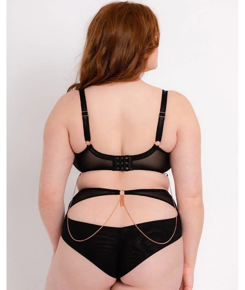 Scantilly Unchained Plunge Bra - Black - Image 6