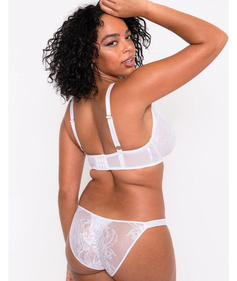 Scantilly Unveiled Brazilian Brief - White - Image 4