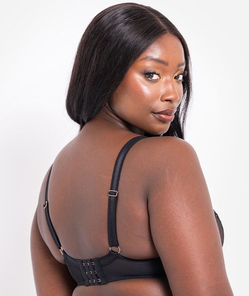 Scantilly Voltage Deep Plunge Bra - Black - Image 2