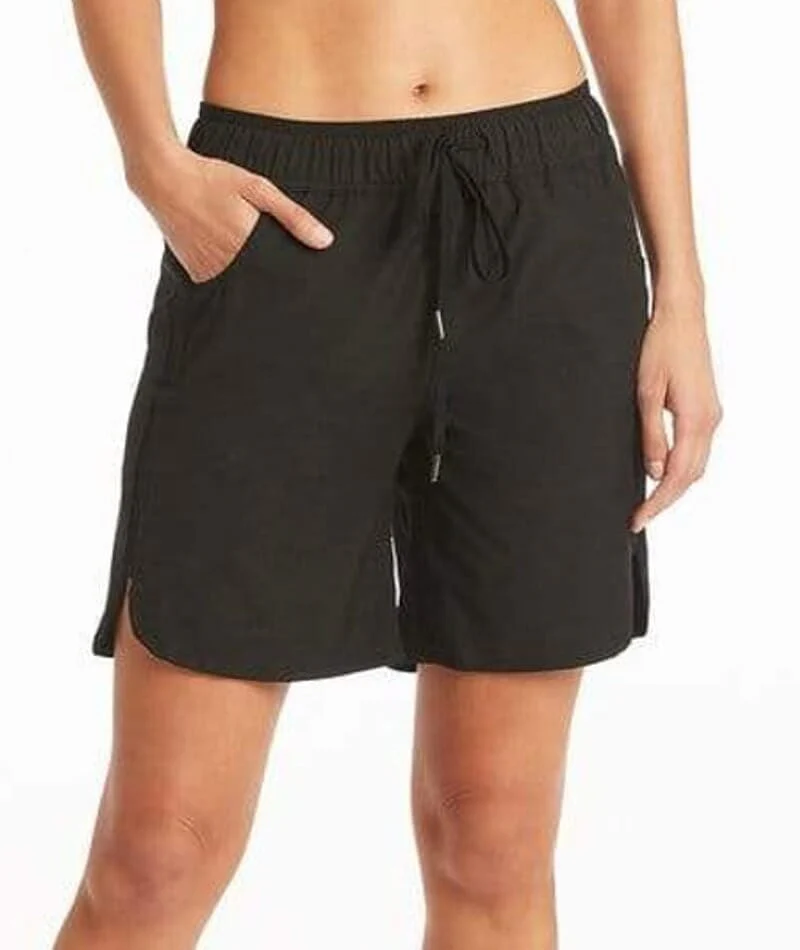 Sea Level Eco Essentials 7" Swim Boardshort- Black
