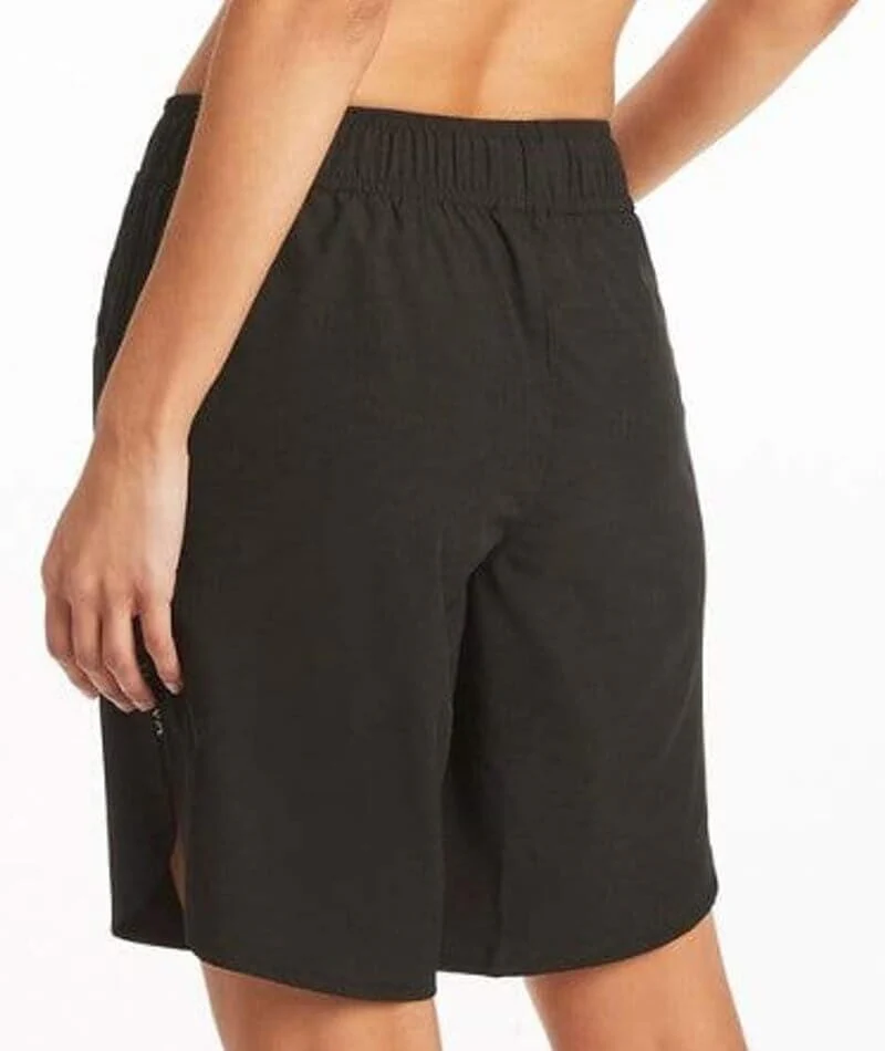 Sea Level Eco Essentials 9" Swim Boardshort- Black - Image 2