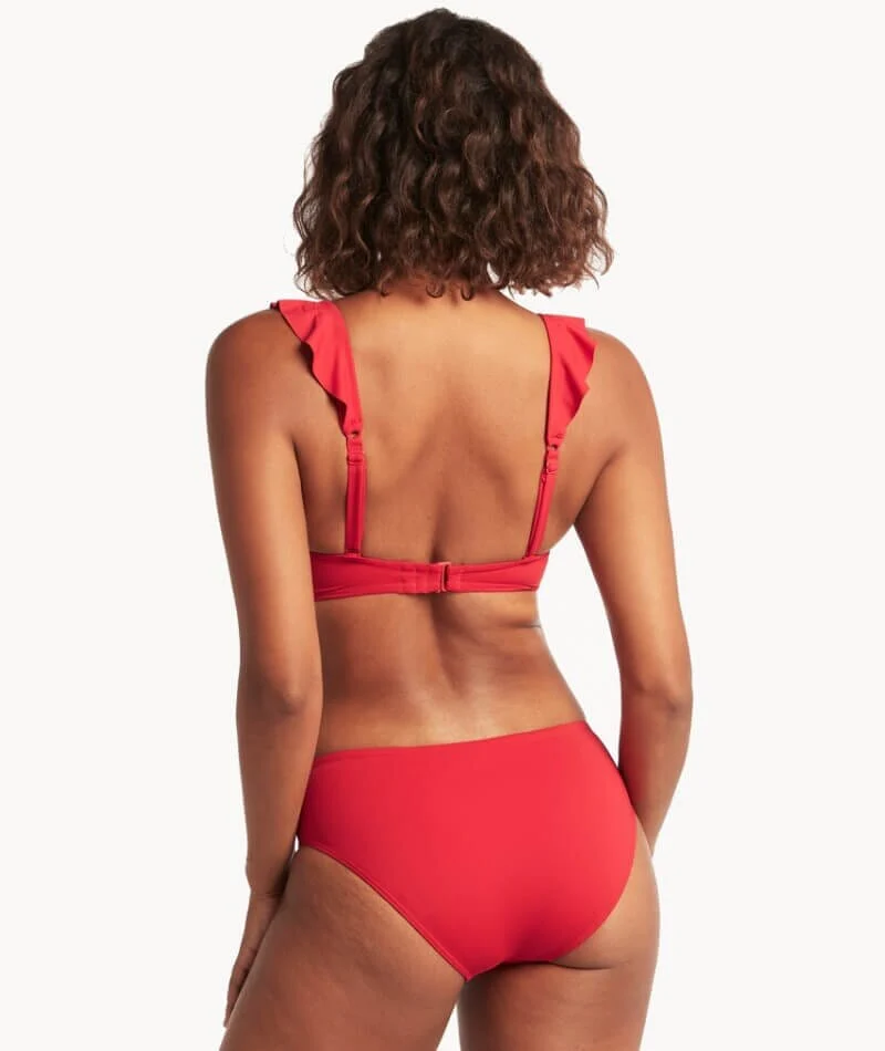 Sea Level Eco Essentials Hipster Bikini Brief - Red - Image 5
