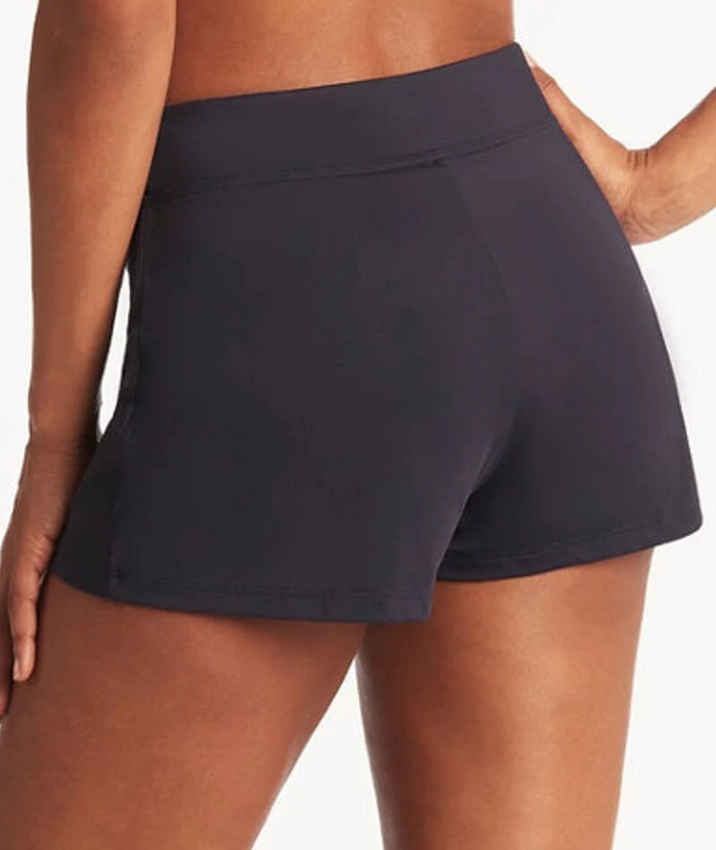 Sea Level Eco Essentials Swim Shorts - Night Sky Navy - Image 2