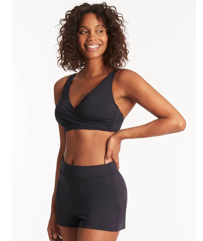 Sea Level Eco Essentials Swim Shorts - Night Sky Navy - Image 4