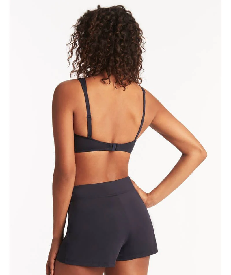 Sea Level Eco Essentials Swim Shorts - Night Sky Navy - Image 5