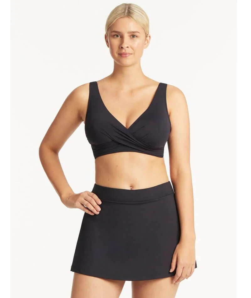 Sea Level Eco Essentials Swim Skirt - Night Sky - Image 4