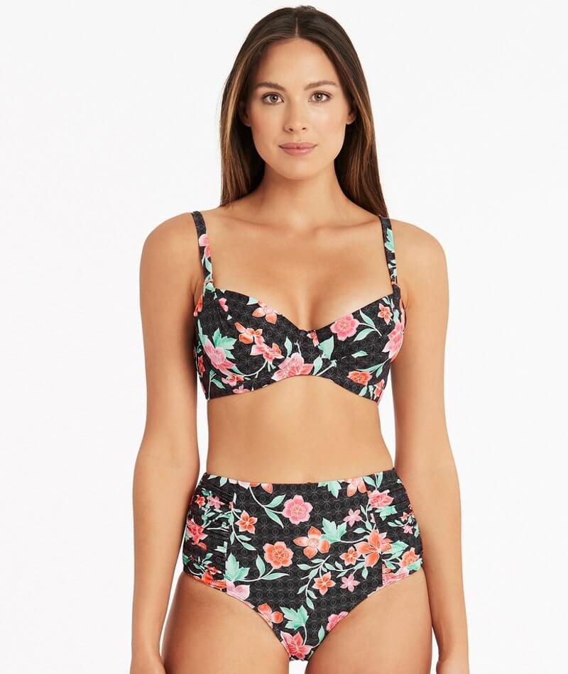 Sea Level Mauritius DD-E Cup Underwire Bikini Top - Black - Image 7