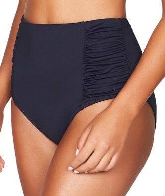 Sea Level Plains Gathered Side High Waist Brief - Night Sky Navy - Image 3