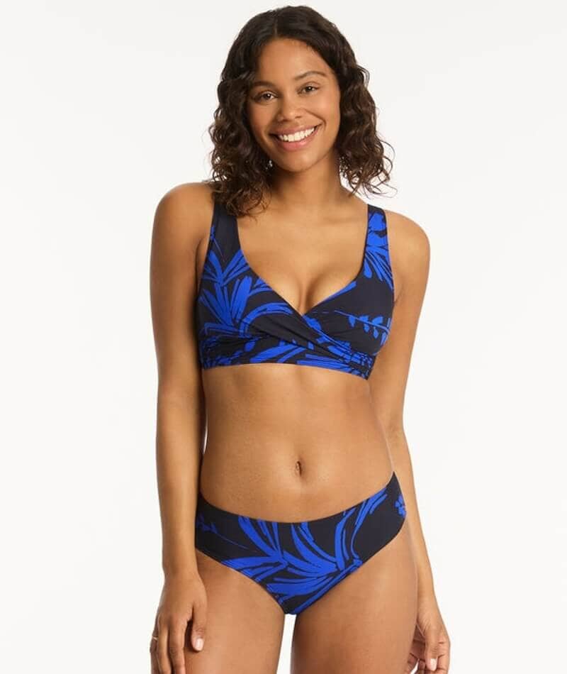 Sea Level Tradewind Mid Bikini Brief - Night Sky - Image 4