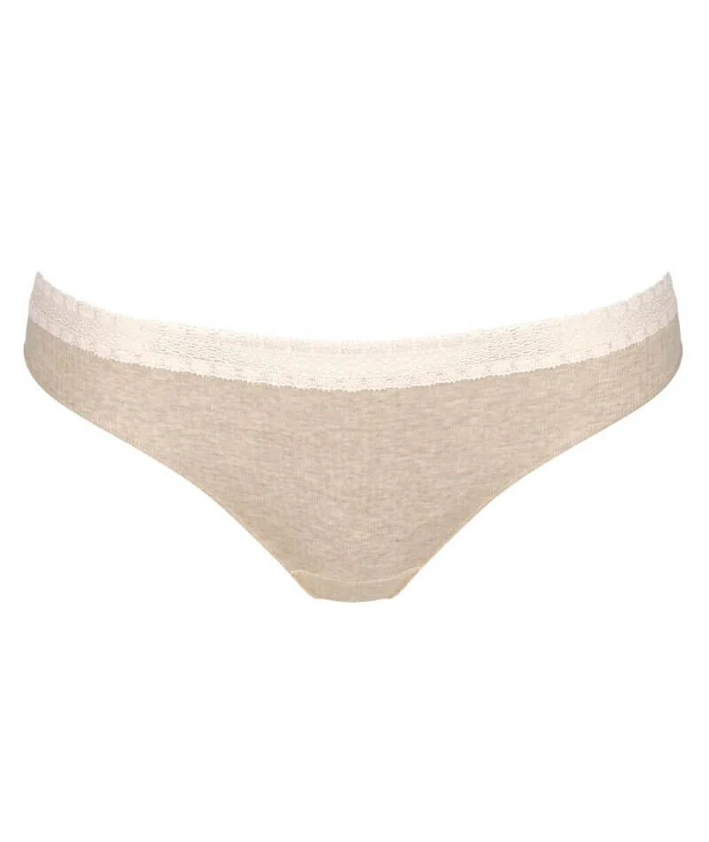 Sloggi Go Ribbed Brazilian Brief 2 Pack - Grey Combination - Image 6