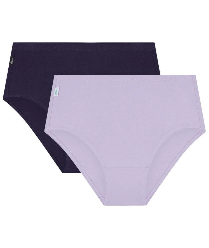 Sloggi Hikini 2 Pack Brief - Blueberry/Stardust Lilac - Image 8