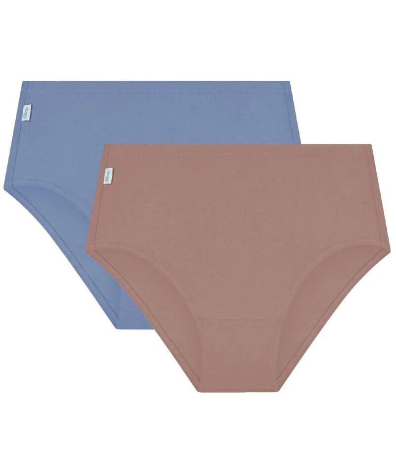 Sloggi Hikini 2 Pack Brief - Riviera/Cacao - Image 10