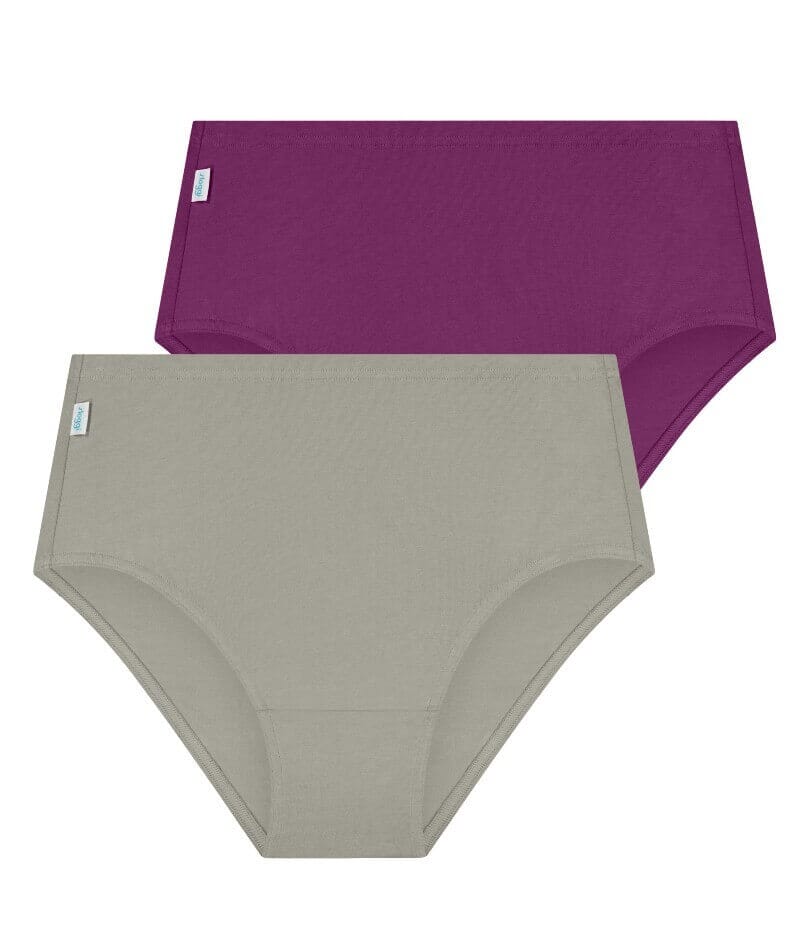 Sloggi Hikini 2 Pack Brief - Violet - Dark Combination - Image 10