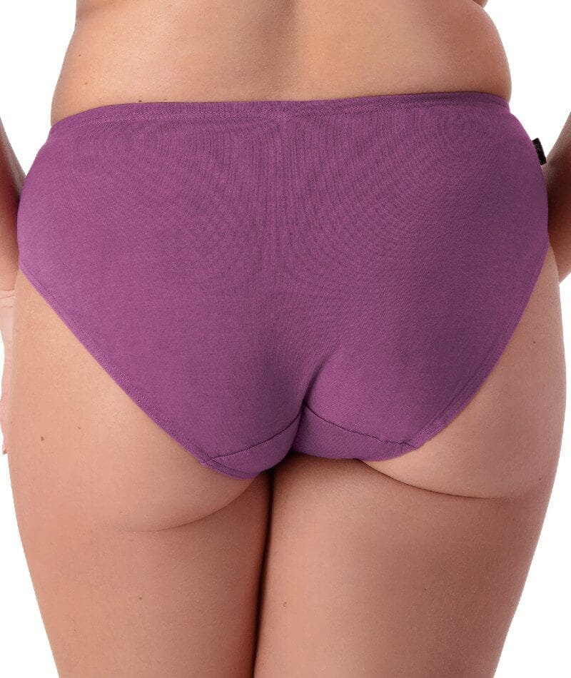 Sloggi Hikini 2 Pack Brief - Violet - Dark Combination - Image 4