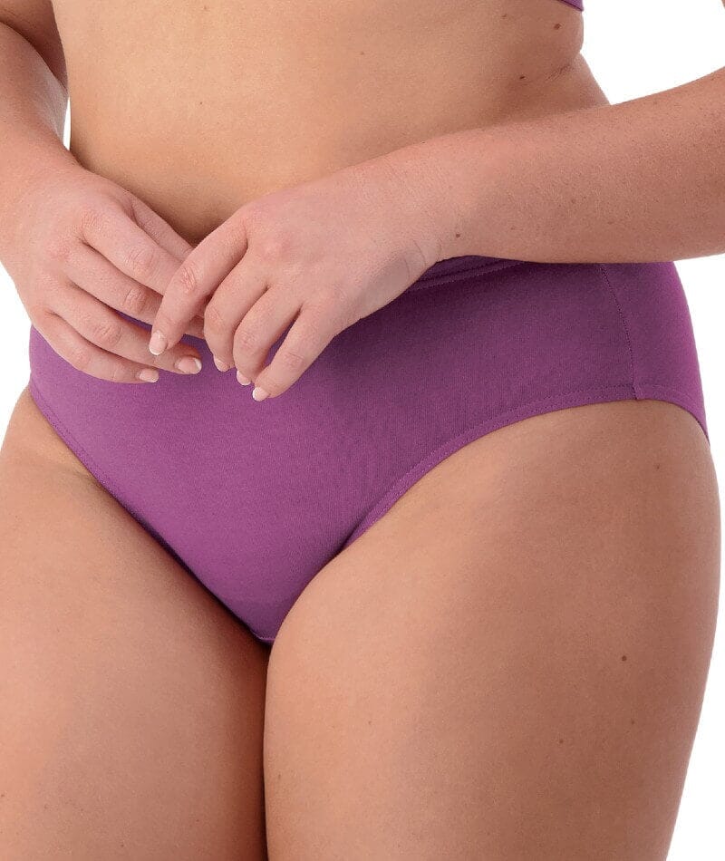Sloggi Hikini 2 Pack Brief - Violet - Dark Combination - Image 6