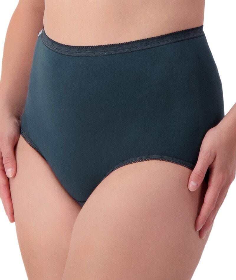 Sloggi Maxi Brief 2 Pack - Blue Sea/Nuit - Image 7