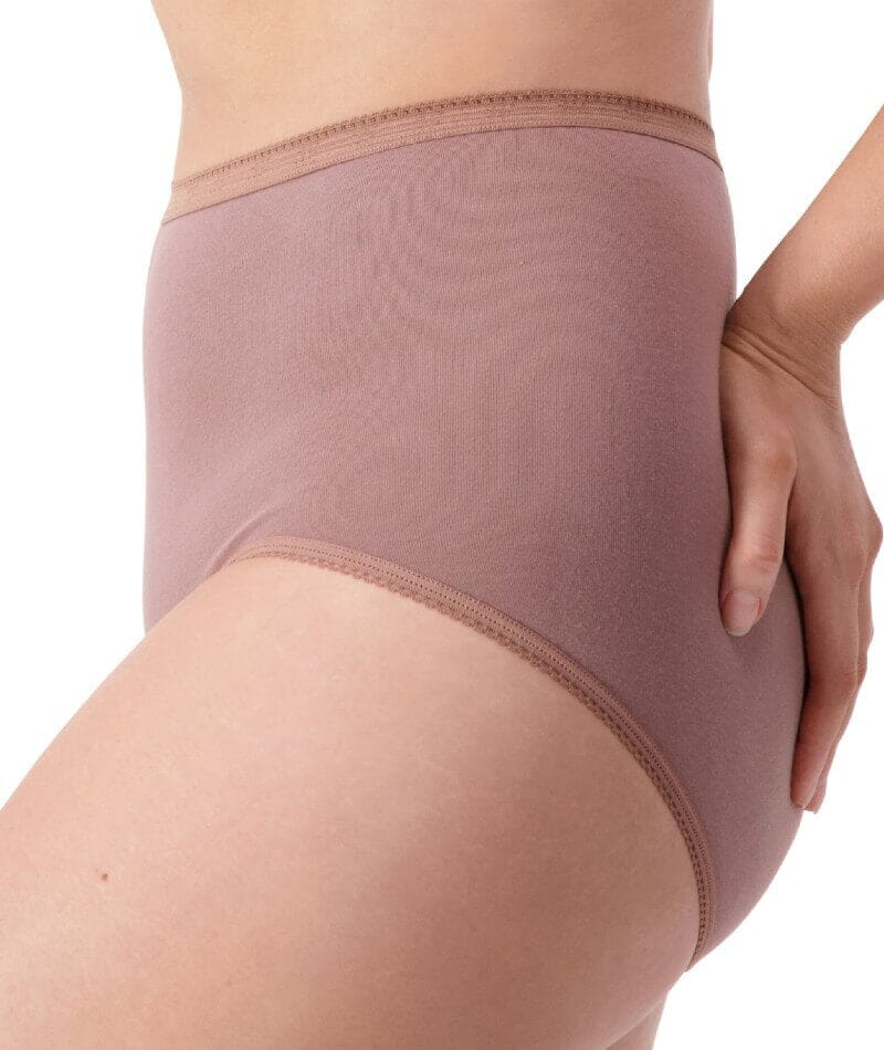Sloggi Maxi Brief 2 Pack - Riviera/Cacao - Image 9