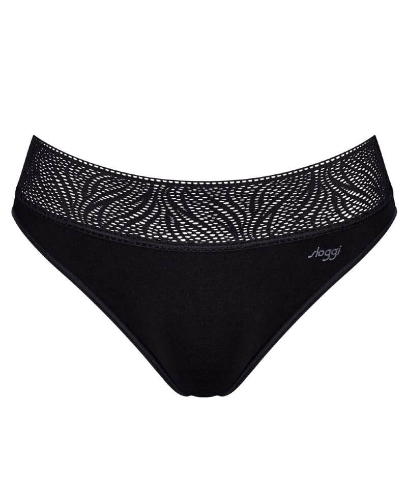 Sloggi Tai Light Period Pants - Black - Image 4