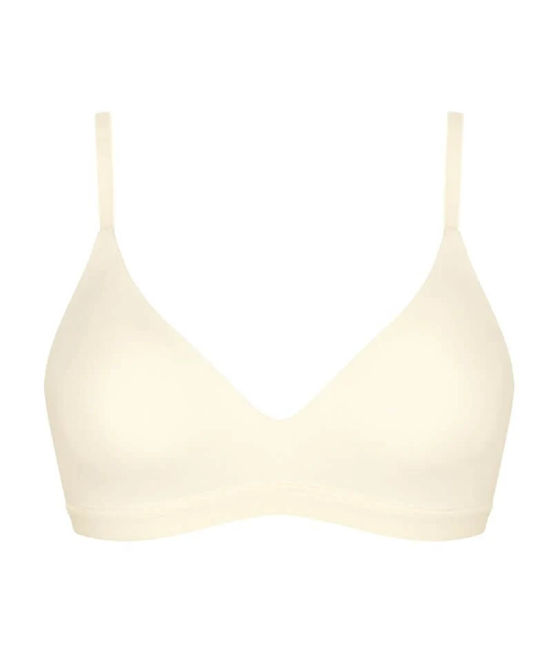 Sloggi WOW Comfort 2.0 Wire-free Bra - Ecru White - Image 4