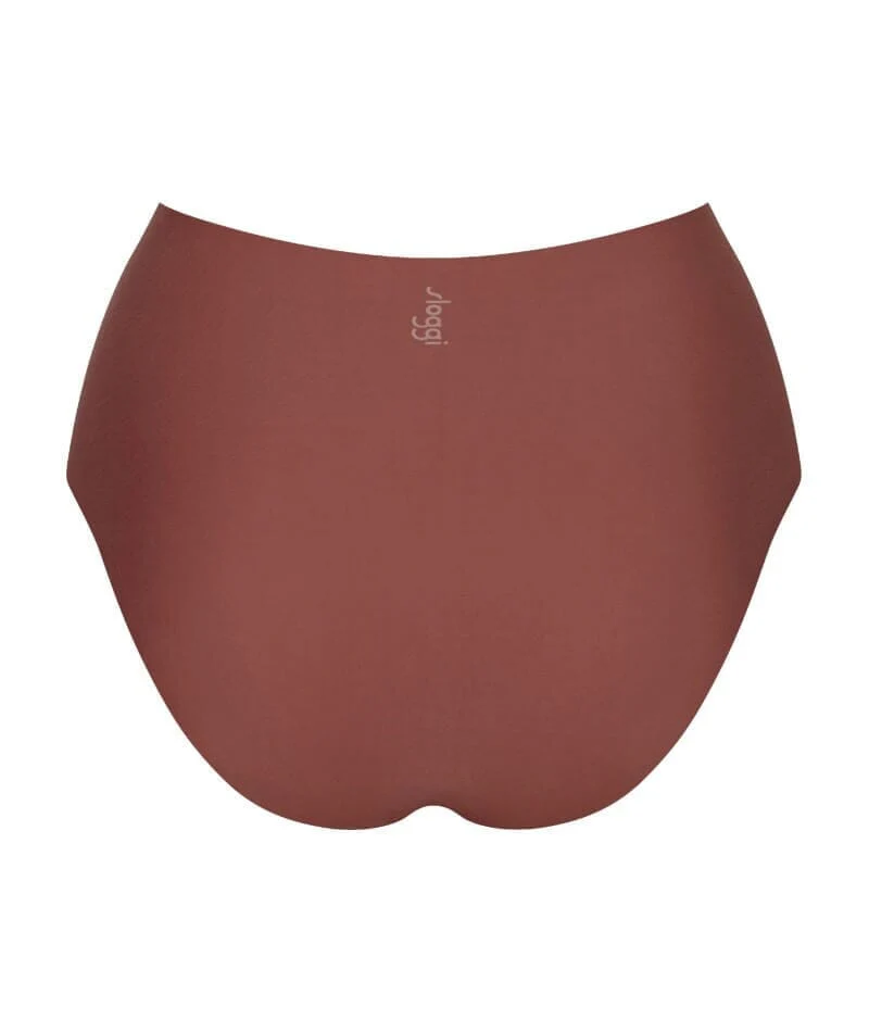 Sloggi ZERO Feel 2.0 High Waist Brief - Burnt Henna - Image 6