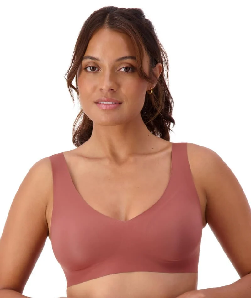 Sloggi ZERO Feel 2.0 Wire-free Bralette - Burnt Henna