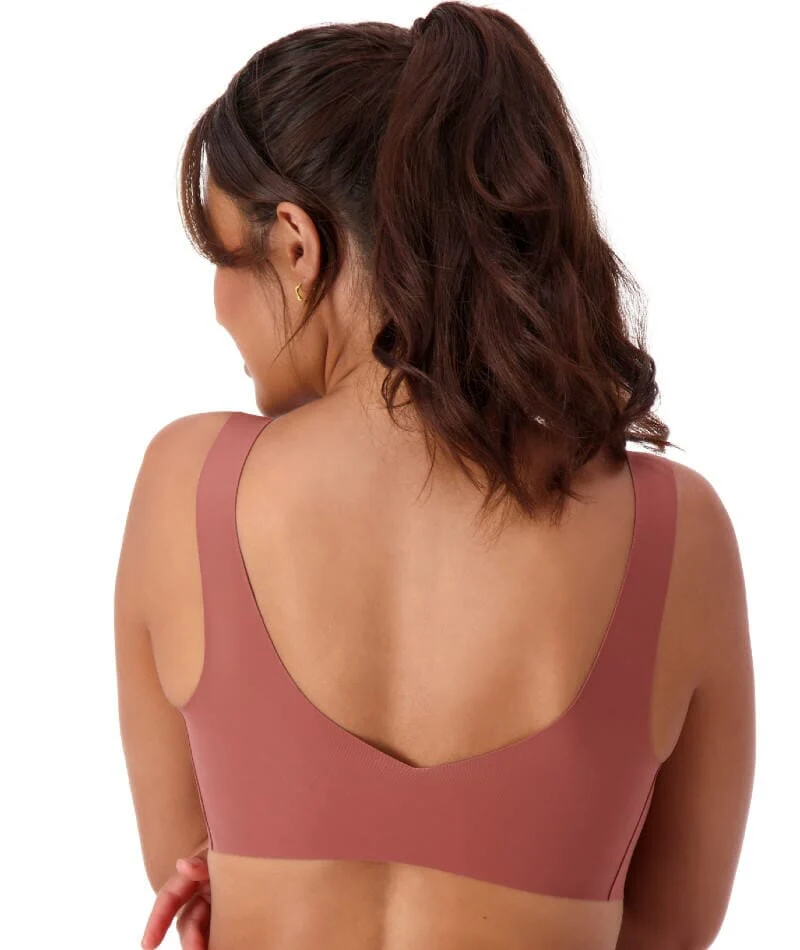 Sloggi ZERO Feel 2.0 Wire-free Bralette - Burnt Henna - Image 2