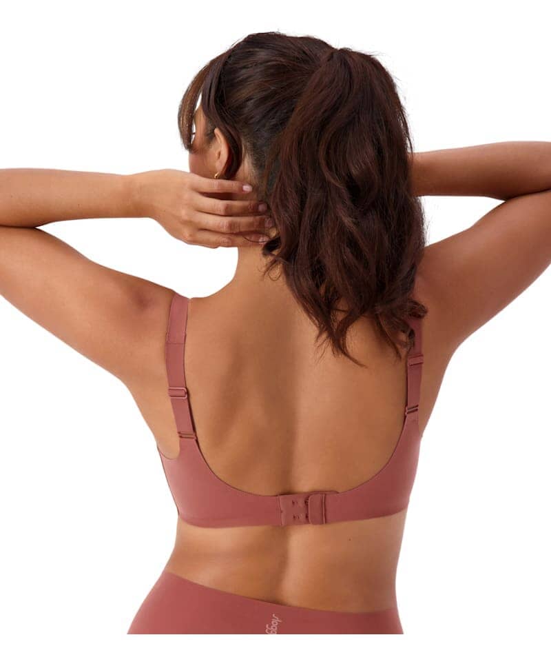 Sloggi ZERO Feel 2.0 Wire-free Soft Bra - Burnt Henna - Image 2