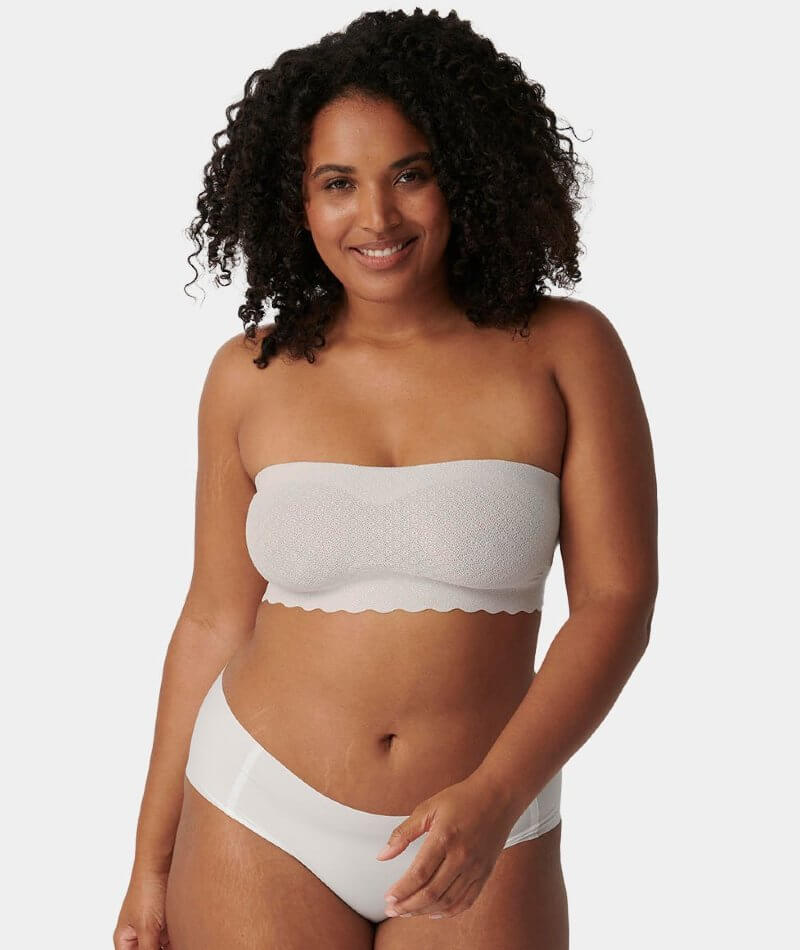 Sloggi ZERO Feel Lace Wire-free Bandeau - Angora - Image 4