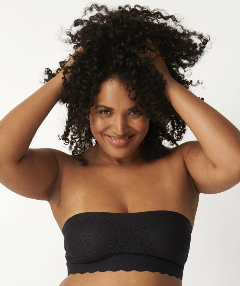 Sloggi ZERO Feel Lace Wire-free Bandeau - Black - Image 3