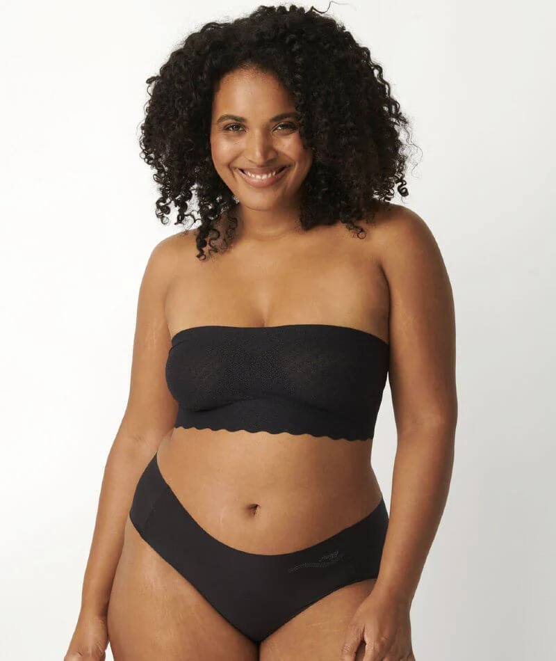 Sloggi ZERO Feel Lace Wire-free Bandeau - Black - Image 4