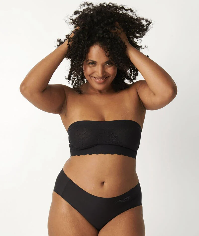 Sloggi ZERO Feel Lace Wire-free Bandeau - Black - Image 5