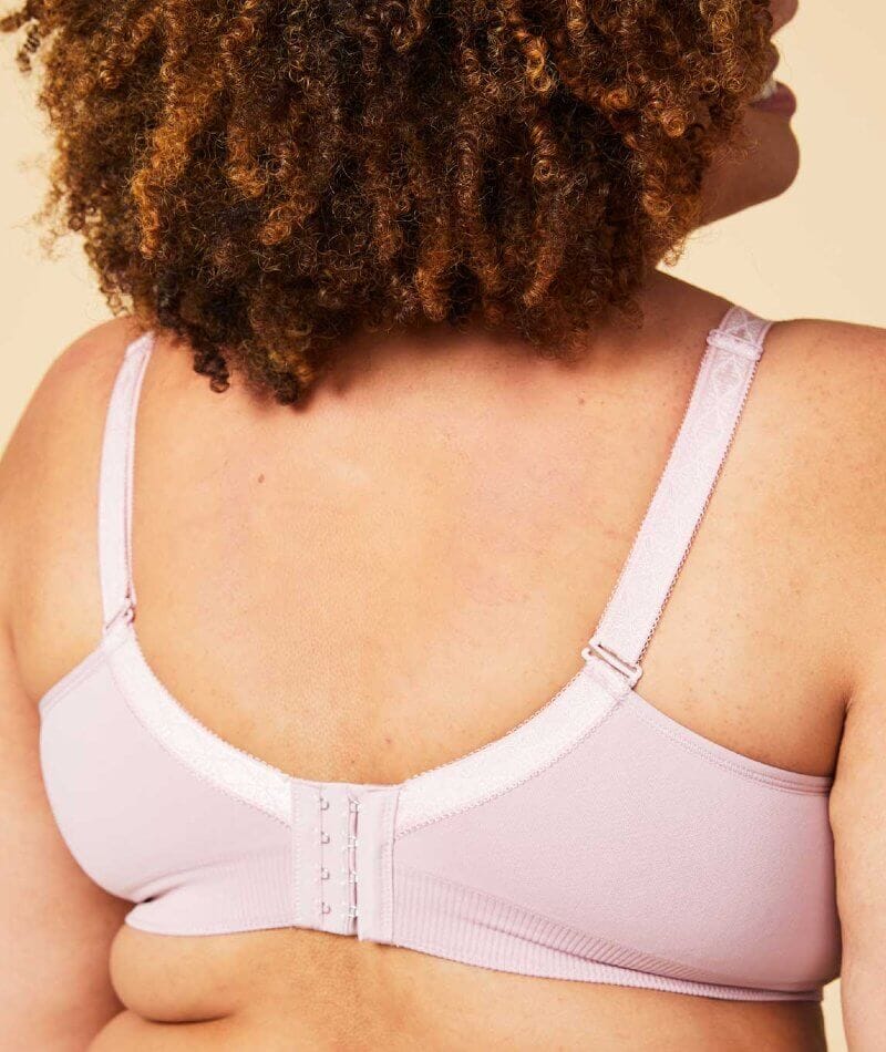 Sugar Candy Fuller Bust Seamless F-HH Cup Wire-free Lounge Bra - Pink - Image 5