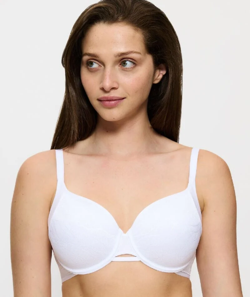 Triumph Airy Sensation Spacer T-Shirt Bra - White