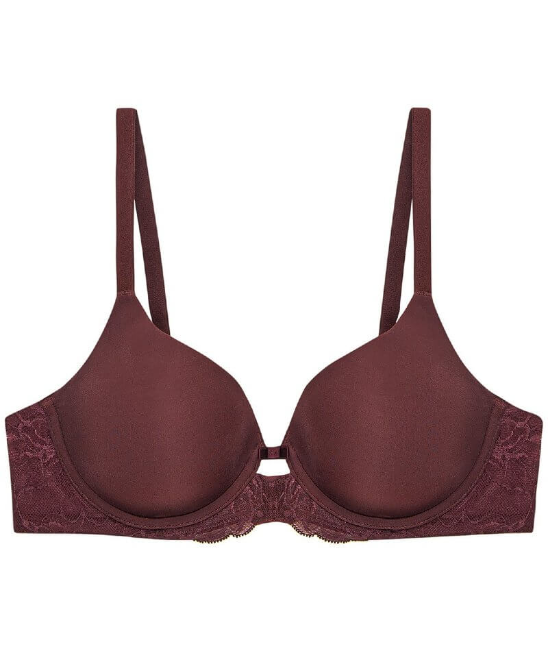 Triumph Amourette Charm Underwired Padded Bra - Decadent Chocolate - Image 5