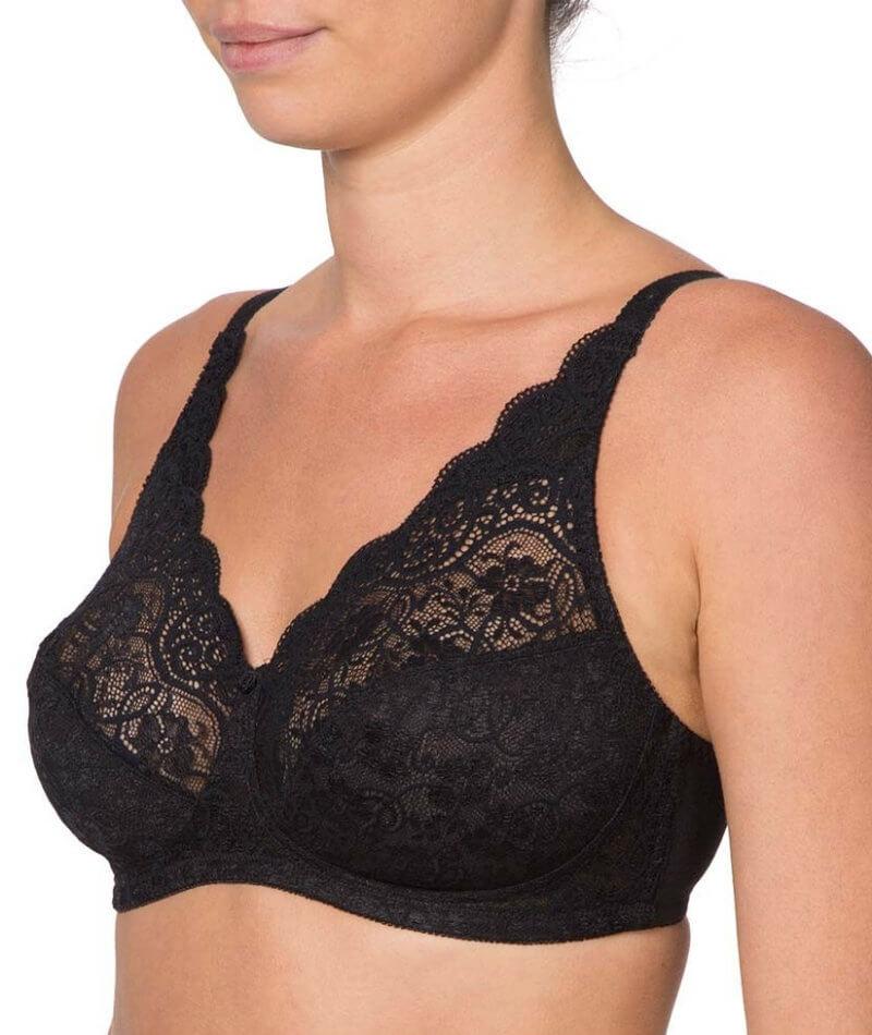 Triumph Amourette 300 Wire-Free Bra - Black - Image 5