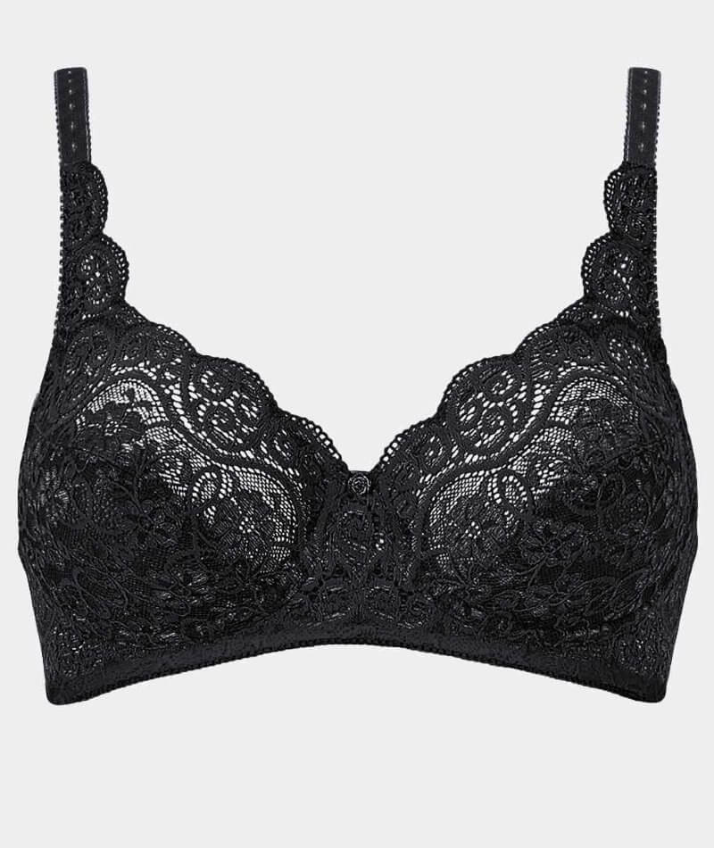 Triumph Amourette 300 Wire-Free Bra - Black - Image 6