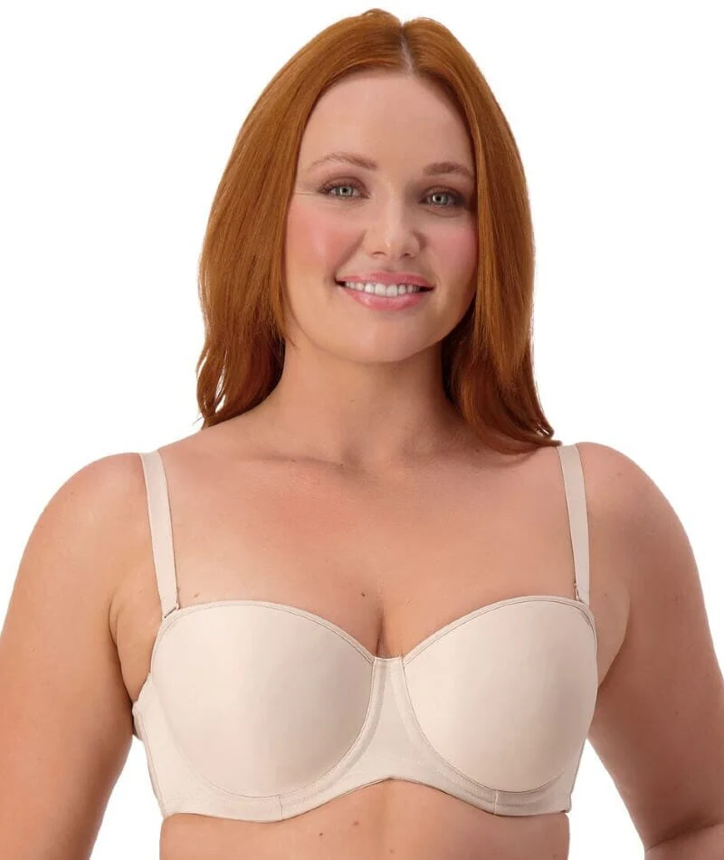 Triumph Beautiful Silhouette Strapless Convertible Bra - Nude - Image 3