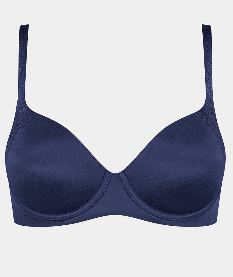 Triumph Body Make-up Soft Touch Padded Bra - Navy - Image 5