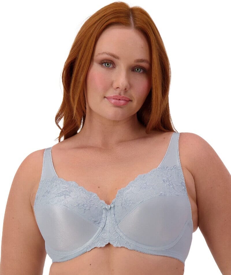 Triumph Embroidered Minimiser Bra 2 Pack - Indigo/Pearl - Image 2