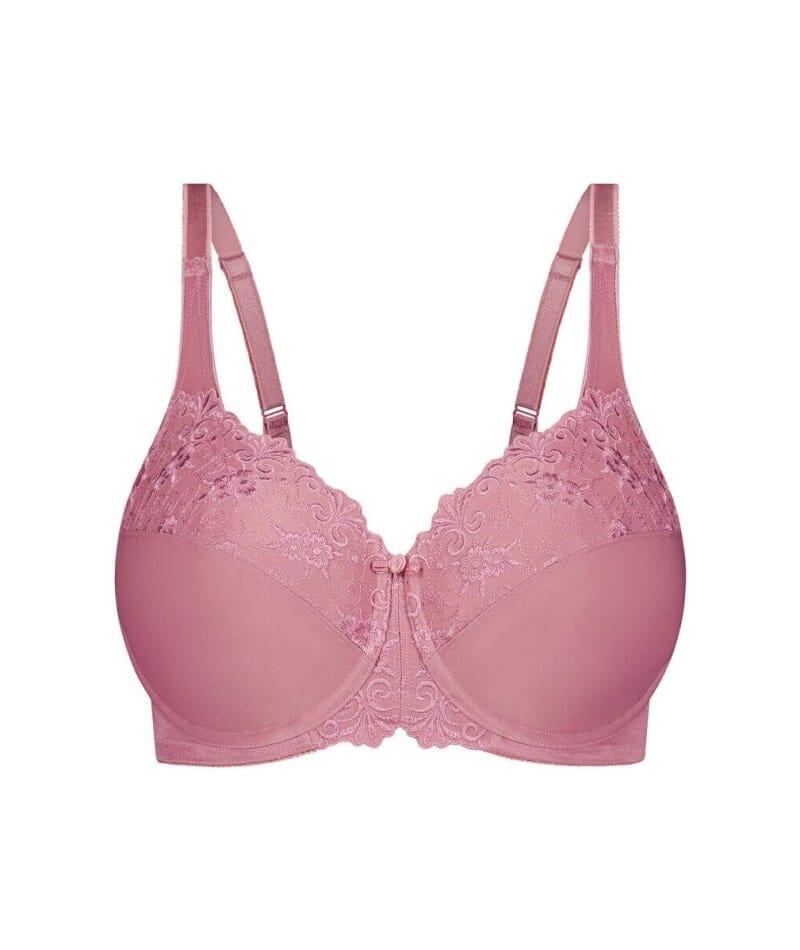 Triumph Embroidered Minimiser Bra 2 Pack - Rosebloom/Indian Summer - Image 10