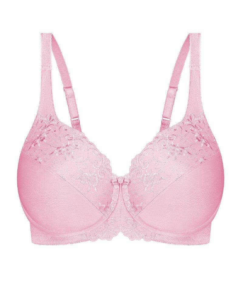 Triumph Embroidered Minimizer Bra - Framboise - Image 5