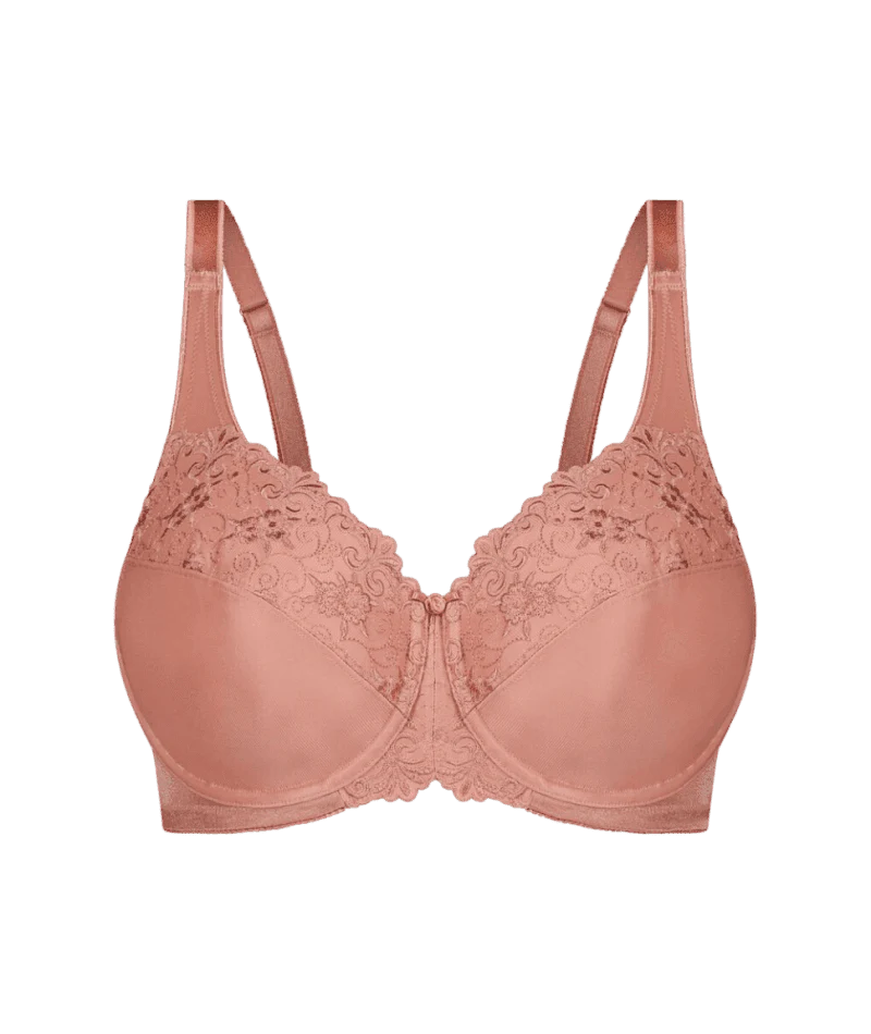 Triumph Embroidered Minimizer Bra - Indian Summer - Image 4